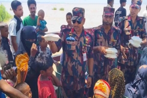 হাকালুকি হাওরপাড়ে বন্যার্তদের মেডিকেল সেবা দিল বি'জিবি