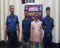 ভারত সীমান্তে আসা মাদক সহ দুই কারবারি গ্রেপ্তার