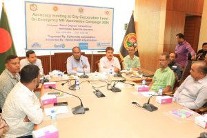 ২০ এপ্রিল থেকে সিলেটে মাসব্যাপী হাম-রুবেলা টিকাদান ক্যাম্পেইন শুরু