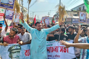 দিরাই-শাল্লায় আজমল হোসেন চৌধুরীর পক্ষে বিএনপির গণমি*ছিল ও সমা*বেশ