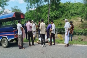 সাতছড়িতে সড়ক দু/র্ঘটনায় ব্যবসায়ী নি/হত