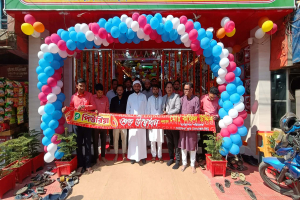 জৈন্তাপুরে পিউরিয়া প্রিমিয়াম সুইটস শো-রুমের উদ্বোধন