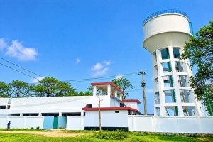 মাধবপুরে ওয়াটার ট্রিটমেন্ট প্ল্যান্টের ৫ কোটিই পানিতে