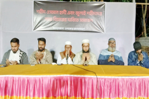 ওসমান হাদী ও জুলাই শহীদদের স্মরণে সিলেটে দোয়া মাহফিল