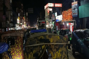 জগন্নাথপুর পৌর শহরে তীব্র যানজট, চরম ভোগান্তিতে মানুষ