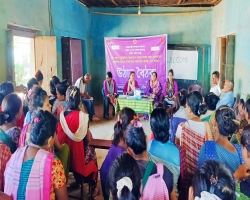 কমলগঞ্জে তথ্য আপার উঠান বৈঠক