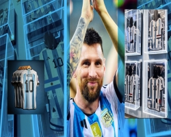 মেসির বিশ্বকাপজয়ী জার্সি উঠল নিলামে