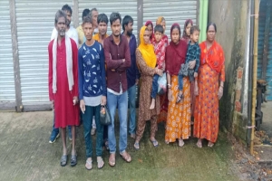 সিলেটে ১৬ জনকে বি এস এফে র পুশ*ইন