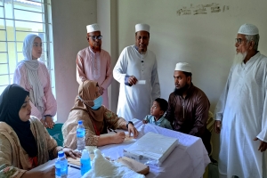 জৈন্তাপুরে শিশুদের বিনামূল্যে টিকাদান