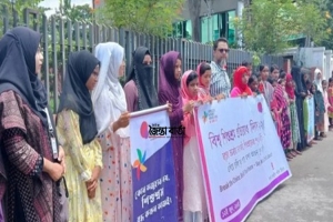 সিলেটে বিশ্ব শিশুশ্রম দিবসে আকবেটের মা ন ব ব ন্ধ ন