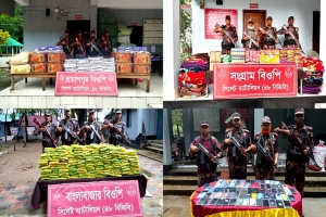 সিলেটে ৪৭ লাখ টাকার ভা'রতীয় পণ্য জ'ব্দ সিলেটে ৪৭ লাখ টাকার ভা'রতীয় পণ্য জ'ব্দ