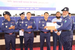 সিলেট জেলার শ্রেষ্ঠ ওসি কোম্পানীগঞ্জের সফিকুল ইসলাম খান