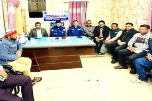 গণমাধ্যম কর্মীদের সাথে মতবিনিময়ে সহযোগিতা চাইলেন ওসি মিজান