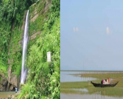হরতাল-অবরোধের প্রভাবে পর্যটকশূন্য মাধবকুণ্ড ইকোপার্ক ও হাকালুকি হাওর