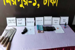 রাজধানীতে বিদেশি অ স্ত্রসহ ৪ সন্ত্রাসী গ্রে ফ তা র
