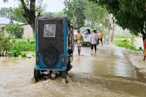 কমলগঞ্জে বাঁধ ভেঙে প্লাবিত ২৫ গ্রাম