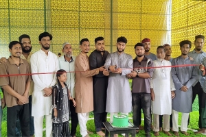 দক্ষিণ সুরমার পারাইরচকে স্ট্রাইক হাউজ ইনডোর ফুটবল মাঠের উদ্বোধন