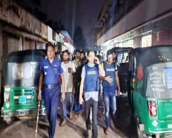 কমলগঞ্জে পুলিশের উপর হামলার ঘটনায় আটক ৭