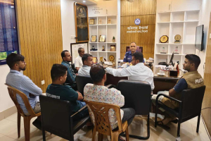 গোয়াইনঘাট রিপোর্টার্স ক্লাবের সাথে ওসির মতবিনিময়