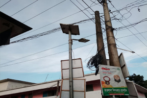 বালাগঞ্জে সৌরবাতি বিকল: দেখার কেউ নেই , সুবিধা থেকে জনগণ বঞ্চিত