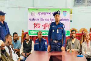 জৈন্তাপুরে নবাগত ওসি'র মতবিনিময় সভা অনুষ্ঠিত