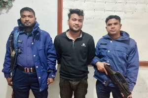 কানাইঘাটে ছাত্রলীগের সভাপতি গ্রে*প্তার