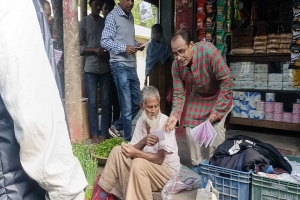 হবিগঞ্জে পুলিশের ধাওয়া খেয়ে পা ভাঙলো বিএনপি নেতার