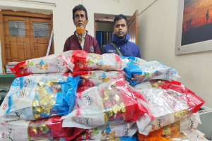 জৈন্তাপুরে  ভার*তীয় চকলেট ও জিরাসহ একজন আ*টক