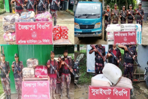 সিলেট সীমান্তে বি জি বি র অভিযানে অর্ধকোটি টাকার চোরাচালানি মালামাল জ*ব্দ সিলেট সীমান্তে বি জি বি র অভিযানে অর্ধকোটি টাকার চোরাচালানি মালামাল জ*ব্দ