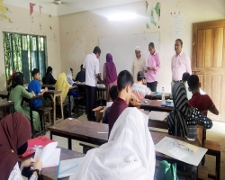 কমলগঞ্জে ২ দিনব্যাপী বিএমইটি বৃত্তি পরীক্ষা শুরু