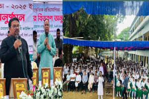 খেলাধুলা মানুষকে শৃঙ্খলাবদ্ধ ও দেশপ্রেমিক দেশপ্রেমিক  ও মানবিক করে তোলে: এনামুল হক চৌধুরী