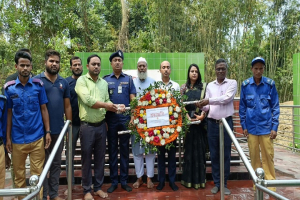 জৈন্তাপুরে গণহ*ত্যা দিবসে শহীদ গণকবরে প্রশাসনের পূষ্পার্ঘ্য অর্পণ