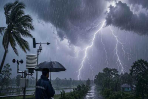 সিলেটে ঝোড়ো হাওয়া ও ব'জ্রবৃষ্টির আভাস
