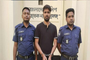 সুনামগঞ্জ জেলা ছাত্রলীগ নেতা ও ইউপি সদস্য এহসানুল হক গ্রেফ*তার