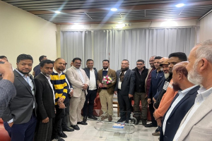 যুক্তরাজ্য বিএনপি নেতা মাহবুব খান নোমানকে সংবর্ধনা প্রদান