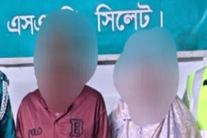 দক্ষিণ সুরমায় স্ত্রীসহ সমুজ আলী গ্রে*ফ*তা*র