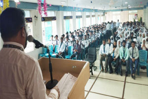 সিলেটের স্কলার্সহোম মেজরটিলা কলেজে এইচএসসি পরীক্ষার্থীদের বিদায় সংবর্ধনা