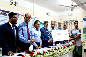 জৈন্তাপুরে তফসিলী ব্যাংক কর্তৃক কৃষিঋণ বিতরণ