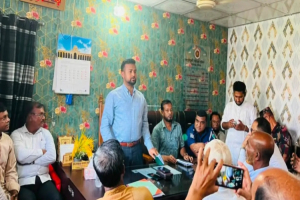 পুশইন আশঙ্কায় মাধবপুর  সী*মান্তে কড়া অবস্থানে বি জি বি