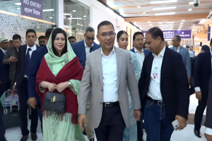 সিলেট হয়ে ঢাকায় গেলেন তারেক রহমান