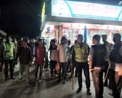 কমলগঞ্জে বিএনপির সাথে ধাওয়া পাল্টা-ধাওয়া, ৪ পুলিশ সদস্য আহত