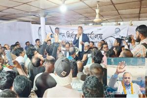 জনতার ভালোবাসায় সিক্ত  এমরান আহমদ চৌধুরী
