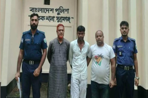 ছাতকে পুলিশের বিশেষ অ*ভিযানে ৩ আ সা মি গ্রে ফ তা র
