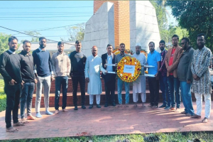 শহীদদের স্মরণে গোলাপগঞ্জ অনলাইন প্রেসক্লাবের শ্রদ্ধা নিবেদন