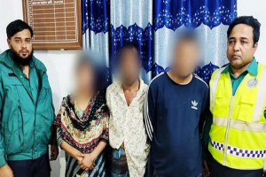সিলেটের ভার্থখলা থেকে আ*ট*ক নারীসহ ৩জন