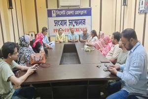 সিলেট জেলা প্রেসক্লাব ও উইমেন্স চেম্বার নেতৃবৃন্দের মতবিনিময় সভা