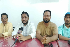 ভিপি নুরের উপর হা ম লা : বিশ্বনাথে ইনকিলাব সংসদের প্র তি বা দ