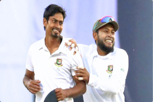 নিজের শততম ম্যাচে সেরা মুশফিক, সিরিজ সেরা তাইজুল