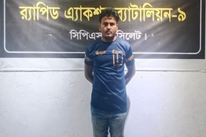 গোয়াইনঘাটে বিপুল পরিমাণ ম*দ জ*ব্দ, যুবক আ*টক