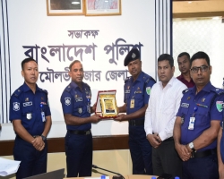 মৌলভীবাজারে জেলা পুলিশের মাসিক কল্যাণ সভা
